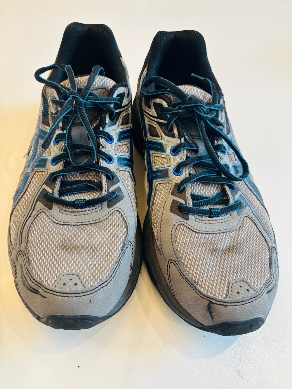Asics Gel Venture 6 Men’s Gray and Blue Athletic Running Shoes size 11 - Picture 3 of 10